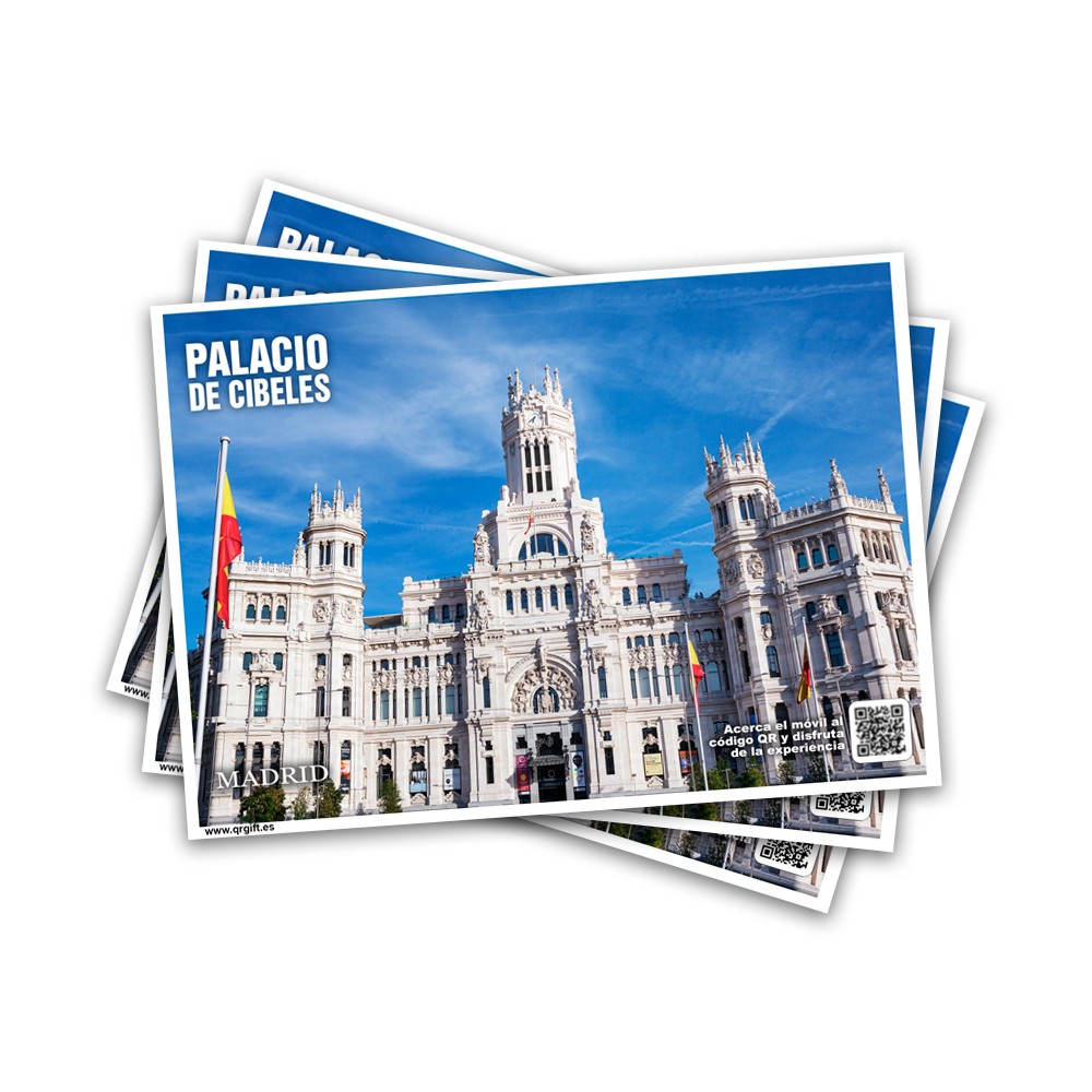 POSTAL PALACIO DE CIBELES MADRID