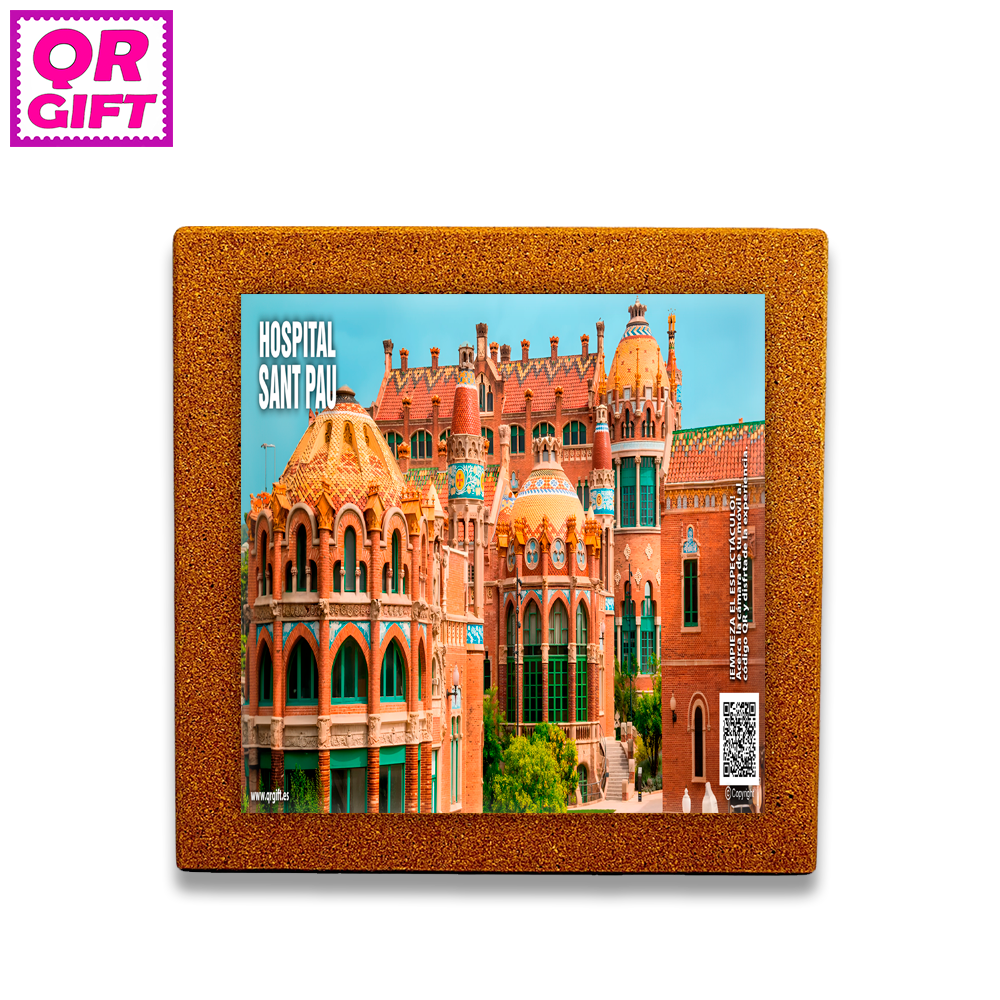 Baldosa - Hospital Sant Pau de Barcelona