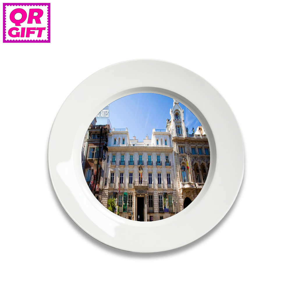 Plato Decorativo-Bellas Artes