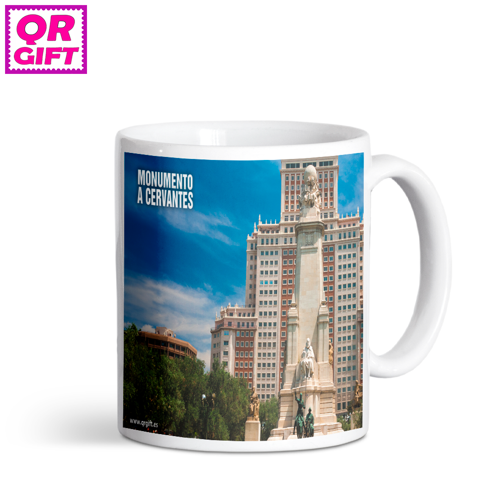 Taza - Monumento a Cervantes de Madrid