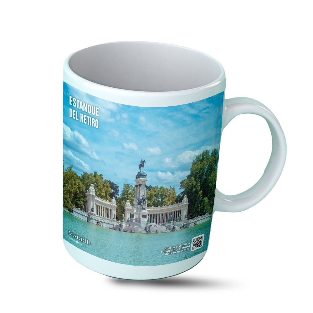 TAZA ESTANQUE DEL RETIRO MADRID