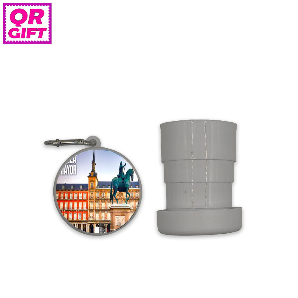 Vaso portátil-Plaza Mayor de Madrid