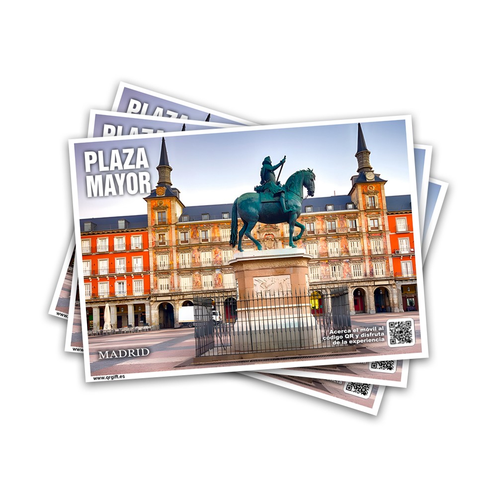 POSTAL PLAZA MAYOR MADRID