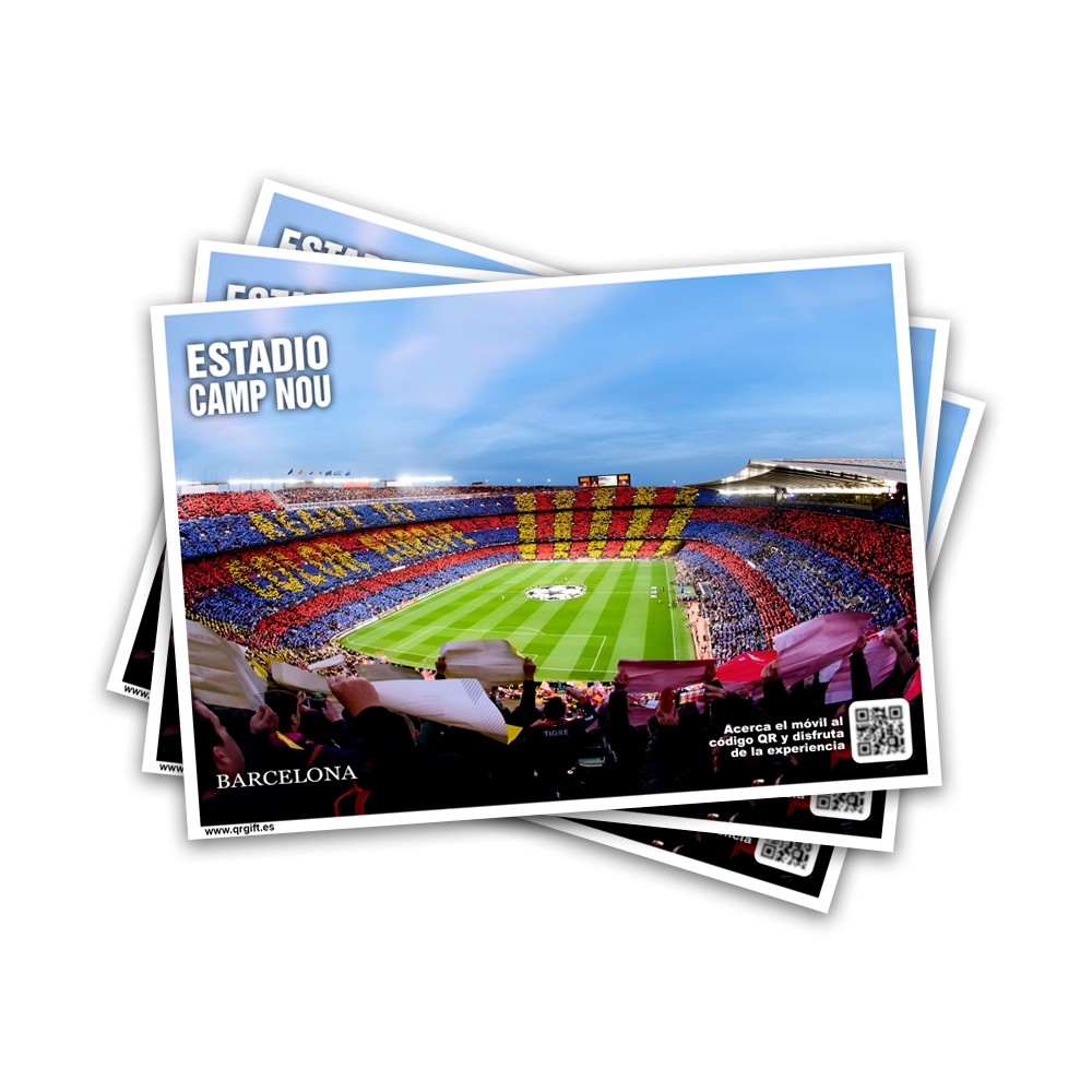 POSTAL ESTADIO CAMP NOU BCN