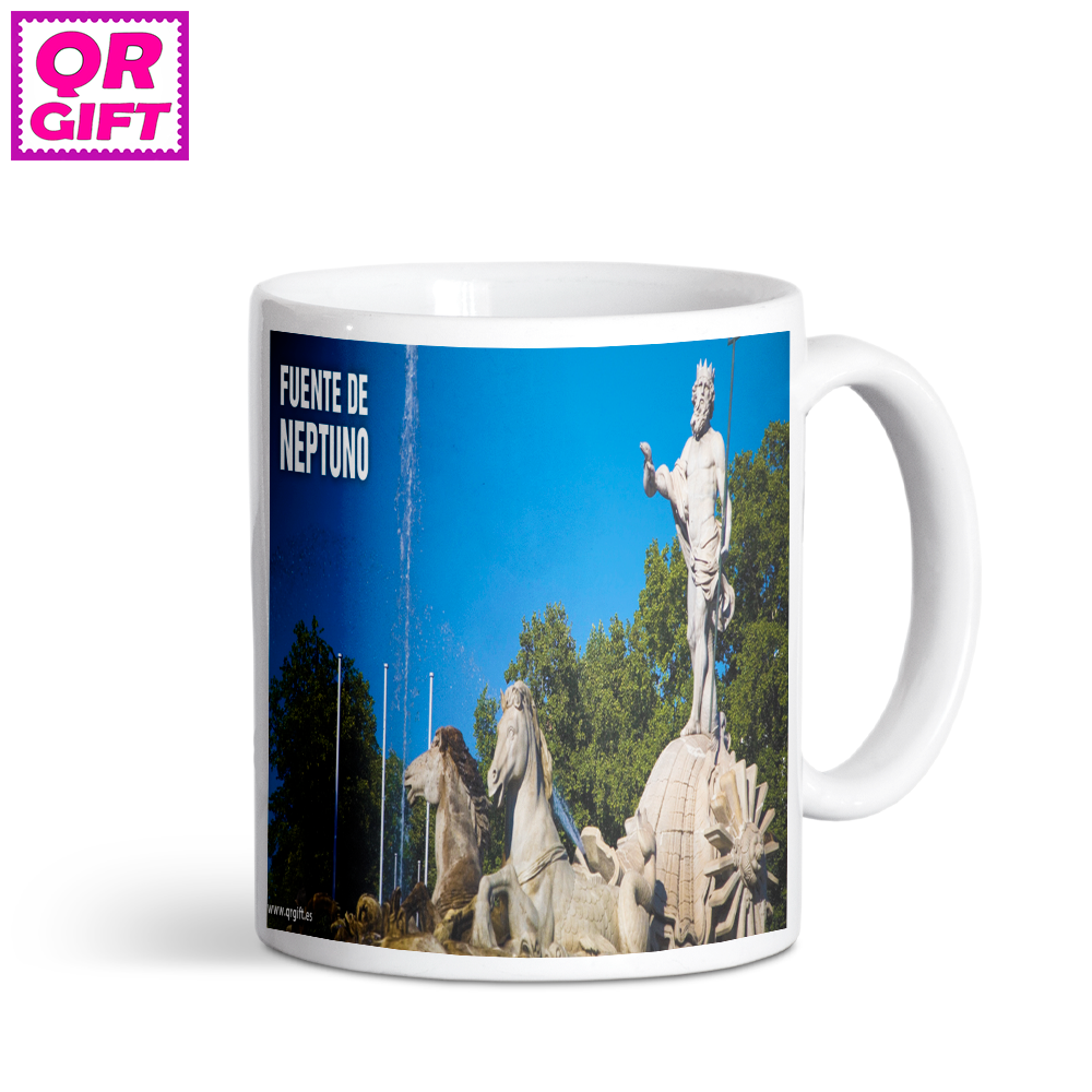 Taza - Fuente de Neptuno de Madrid