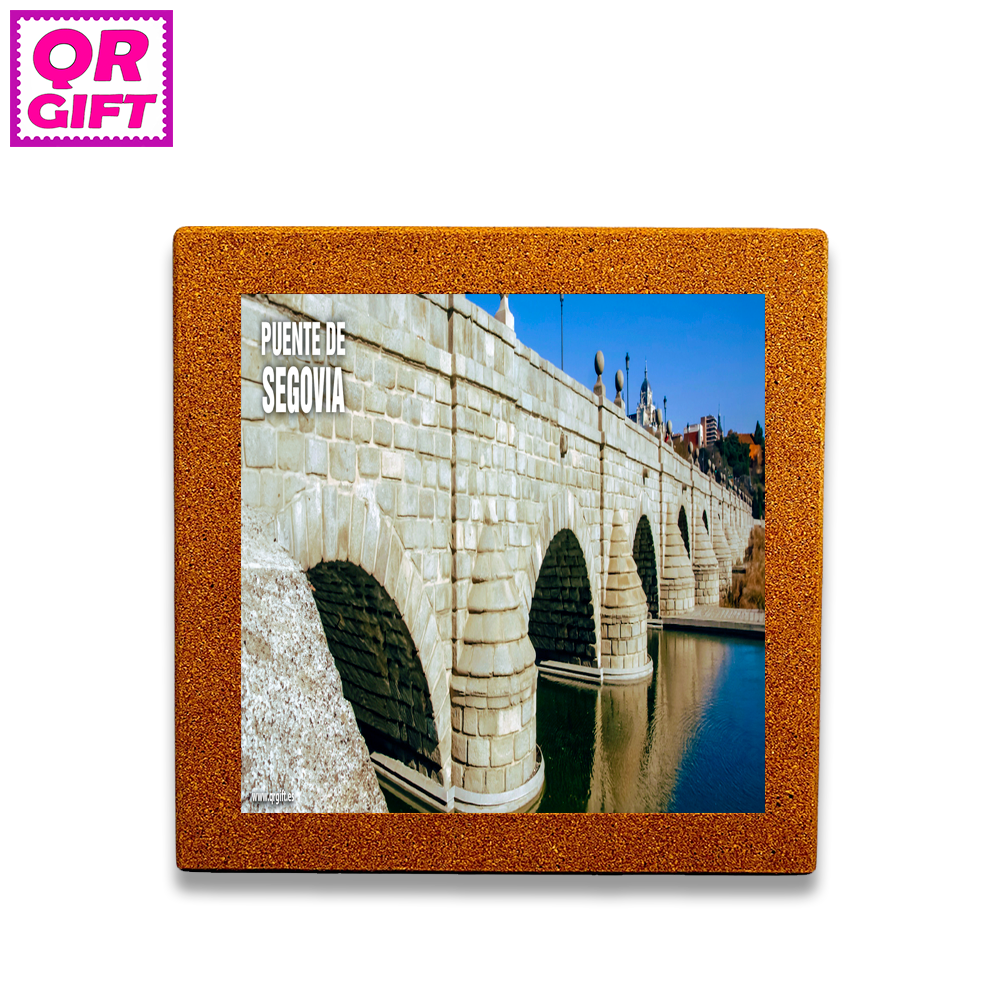 Baldosa - Puente de Segovia de Madrid