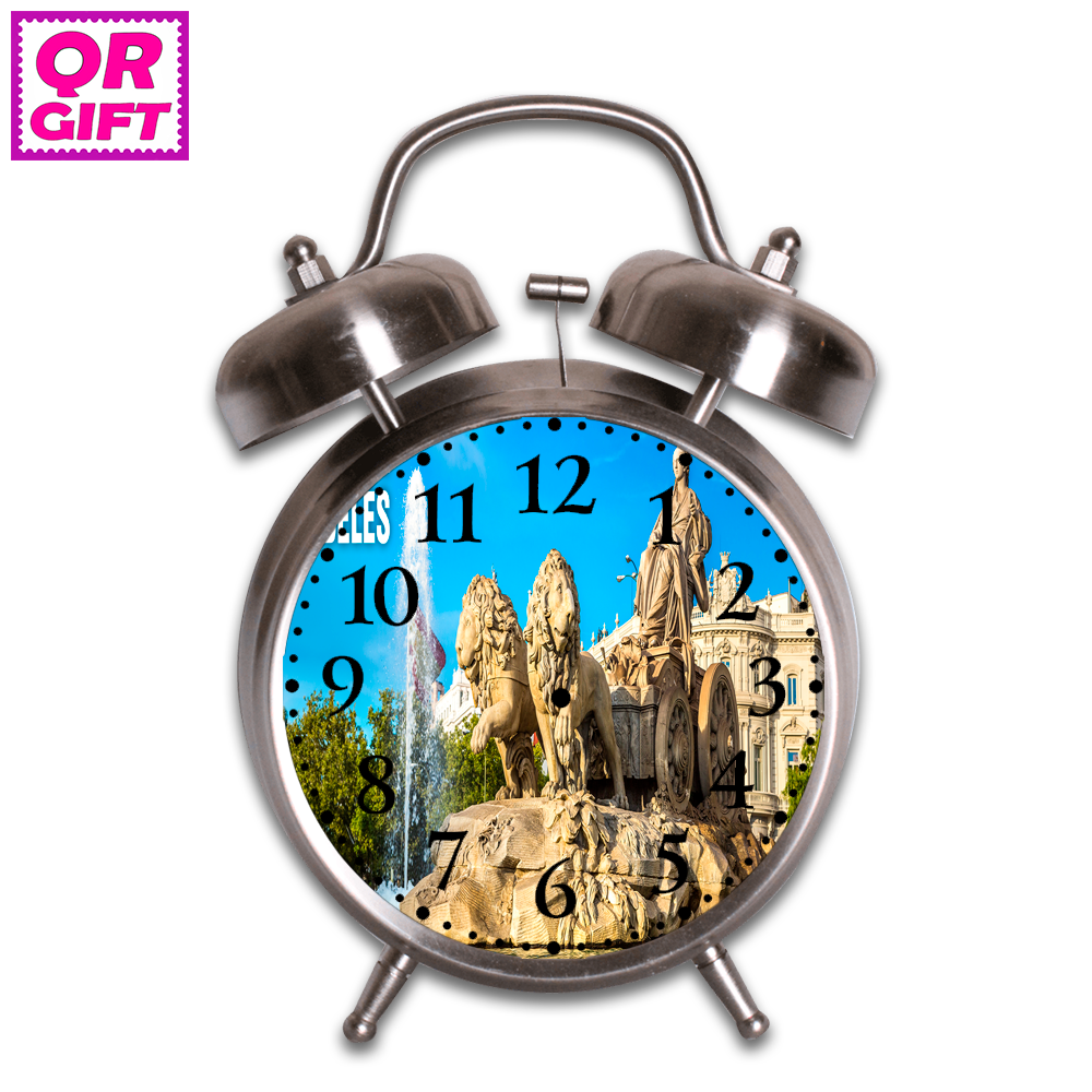 Reloj Despertador - Fuente de Cibeles Madrid