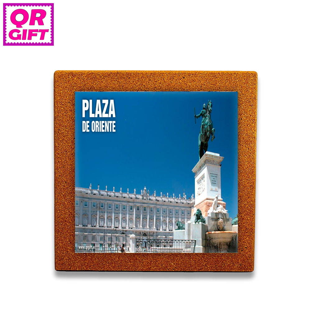 Baldosa - Plaza de Oriente de Madrid