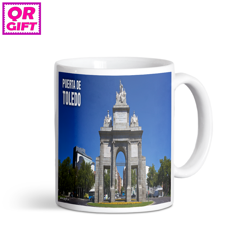 Taza - Puerta de Toledo de Madrid