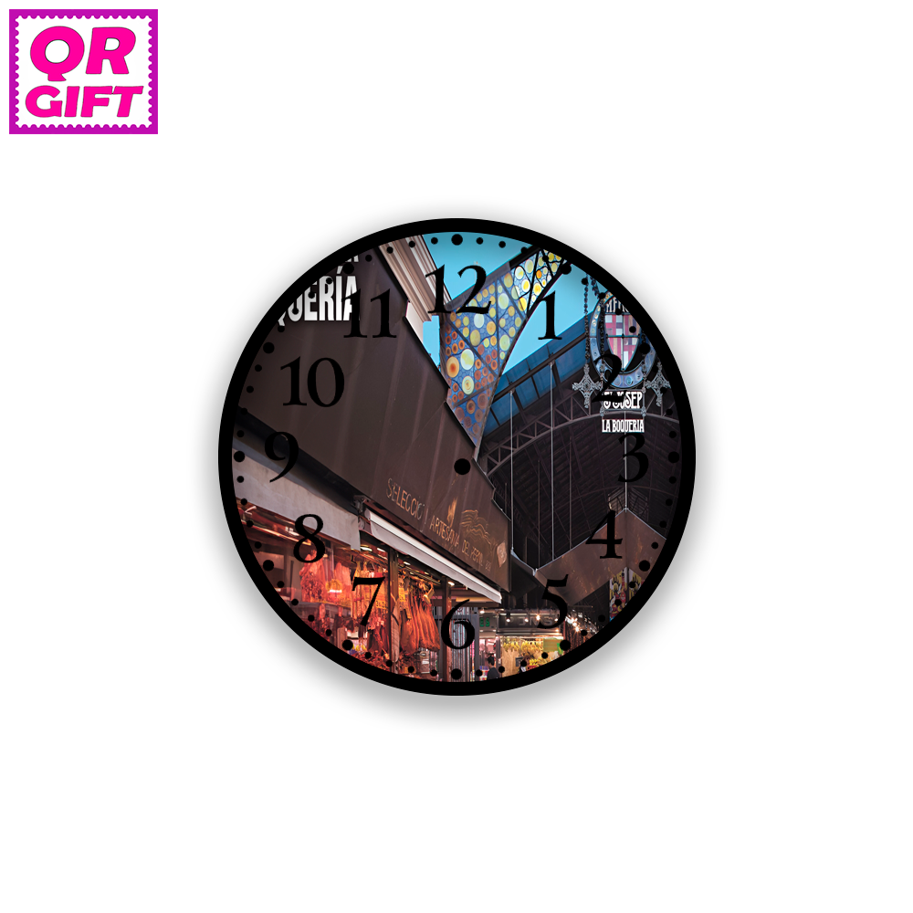 Reloj de Pared - Mercat de la Boqueria