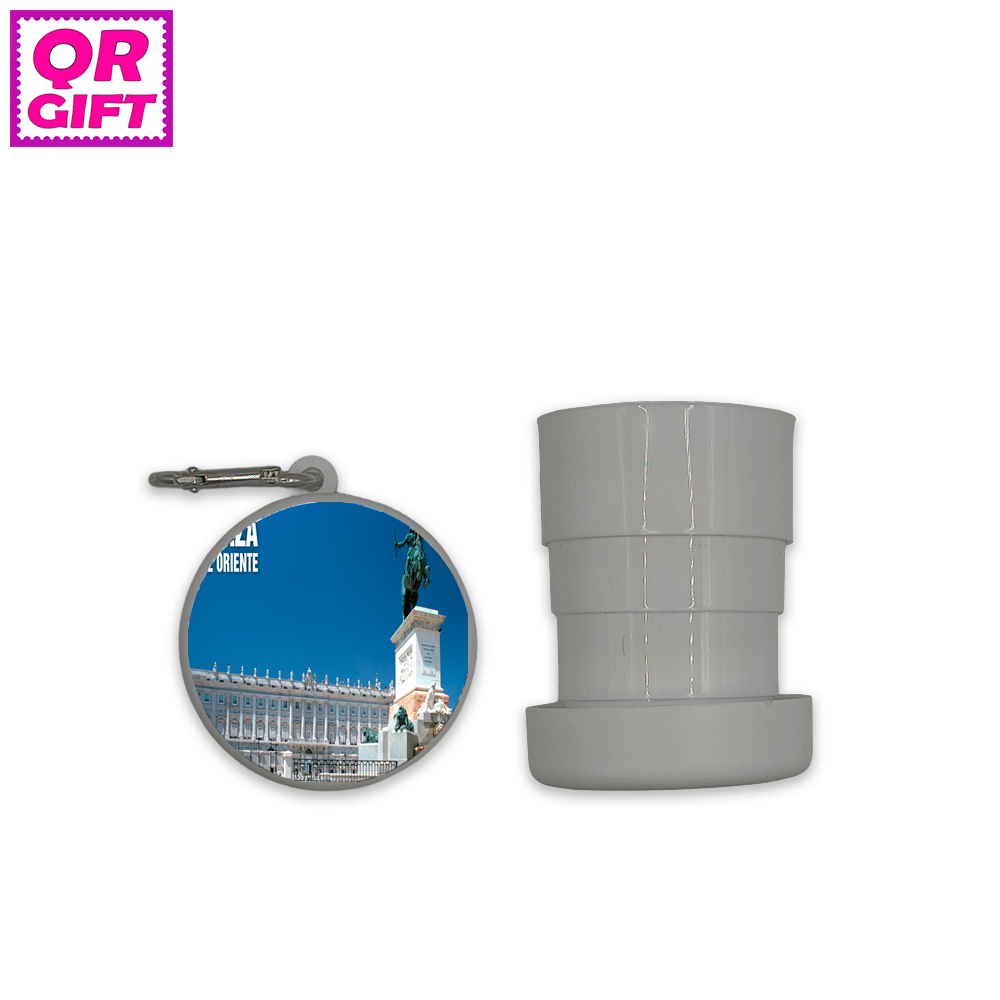 Vaso portátil-Plaza de Oriente de Madrid