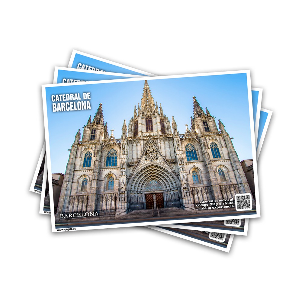 POSTAL CATEDRAL DE BARCELONA BCN