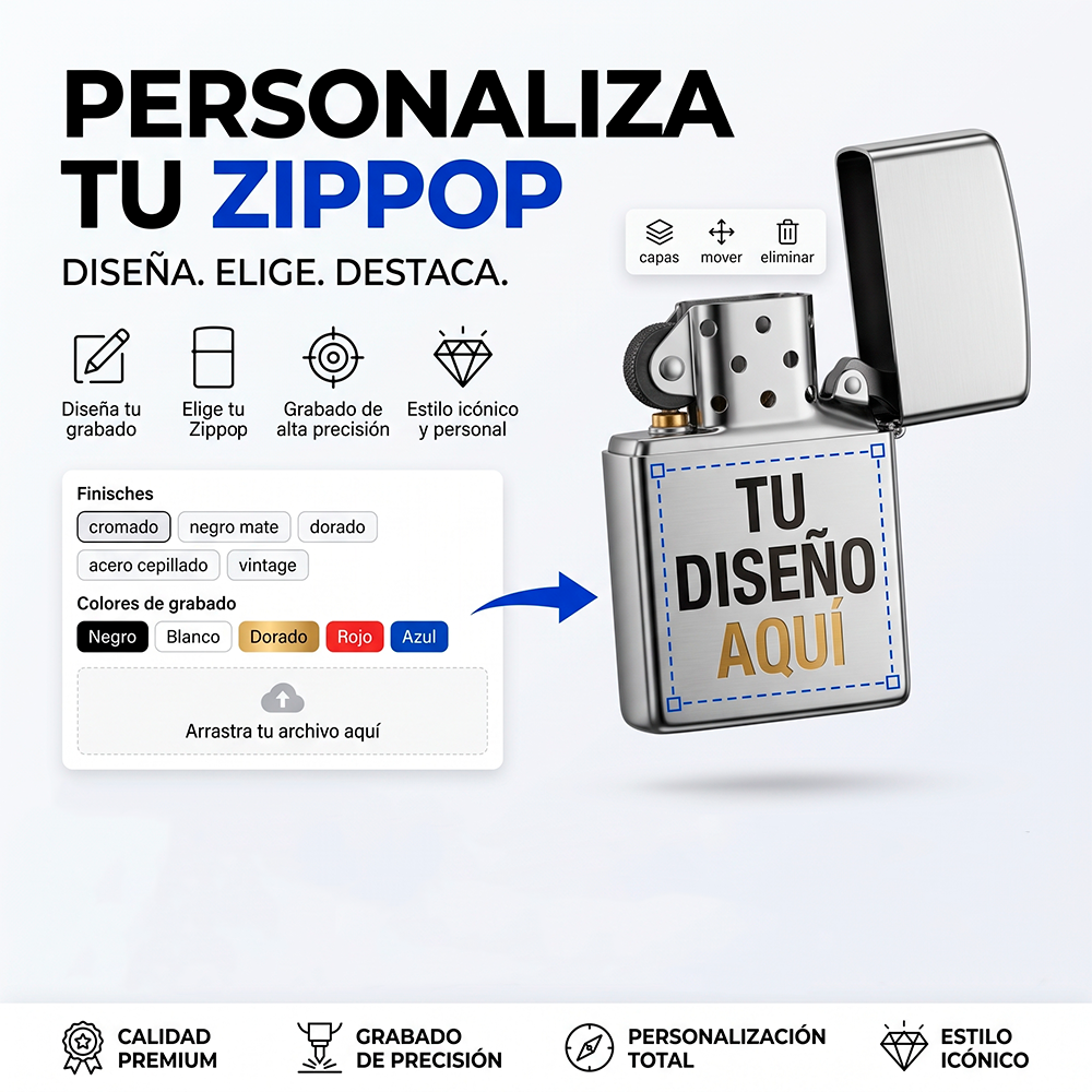 Mechero Zippo personalizado
