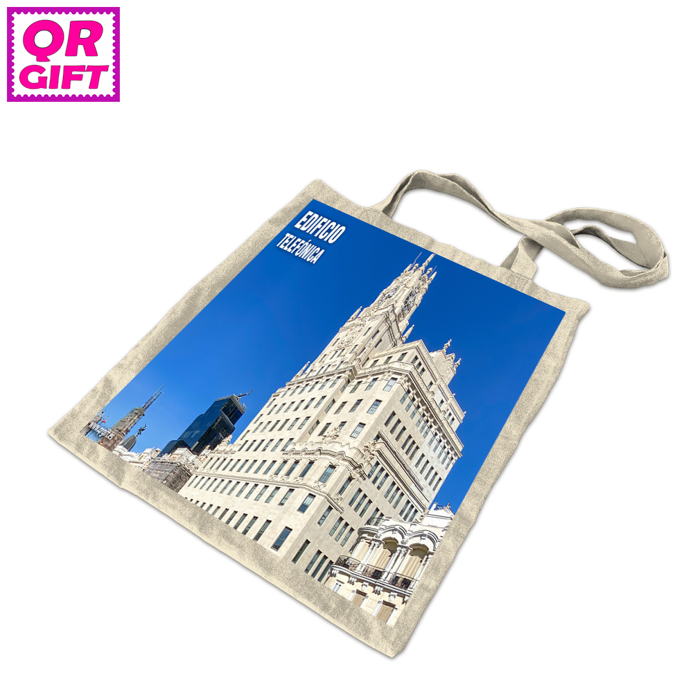 Bolsa de Tela -  Edificio de Telefónica de Madrid