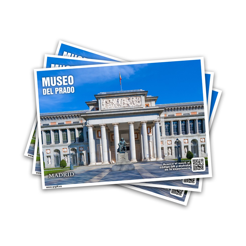 POSTAL MUSEO DEL PRADO MADRID