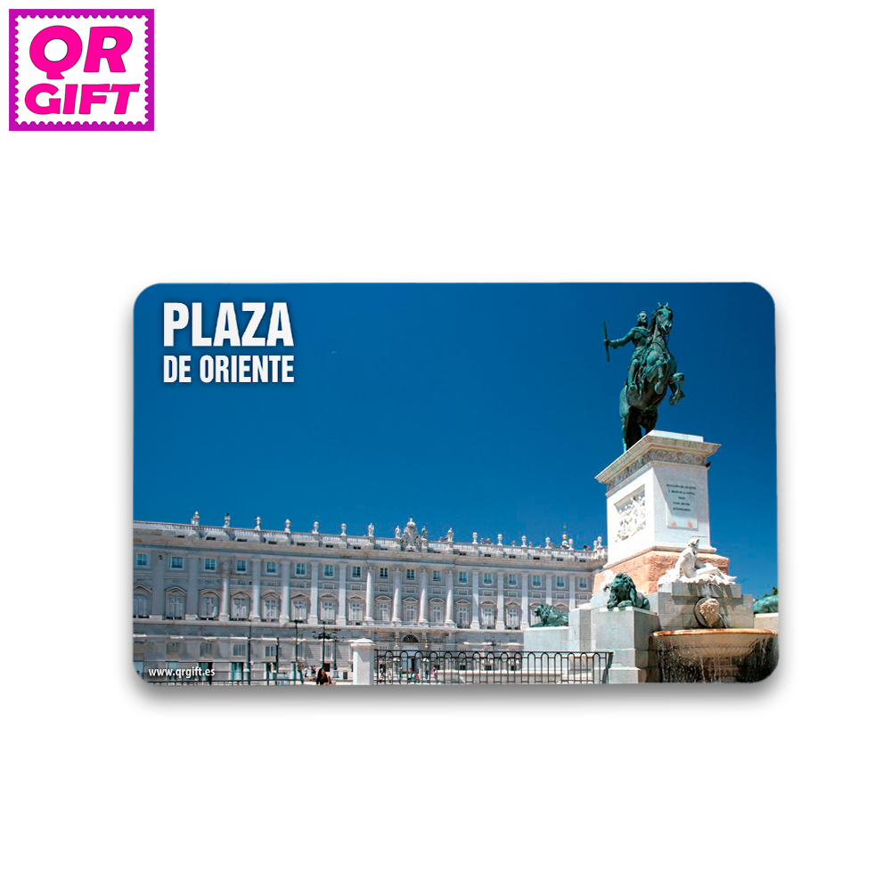 Pegatina - Plaza de Oriente de Madrid