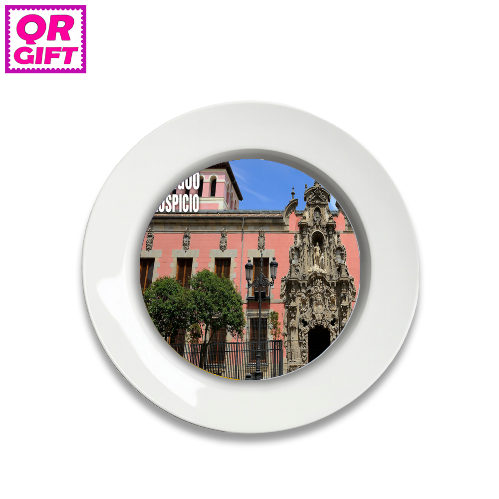 Plato Decorativo-Antiguo Hospicio