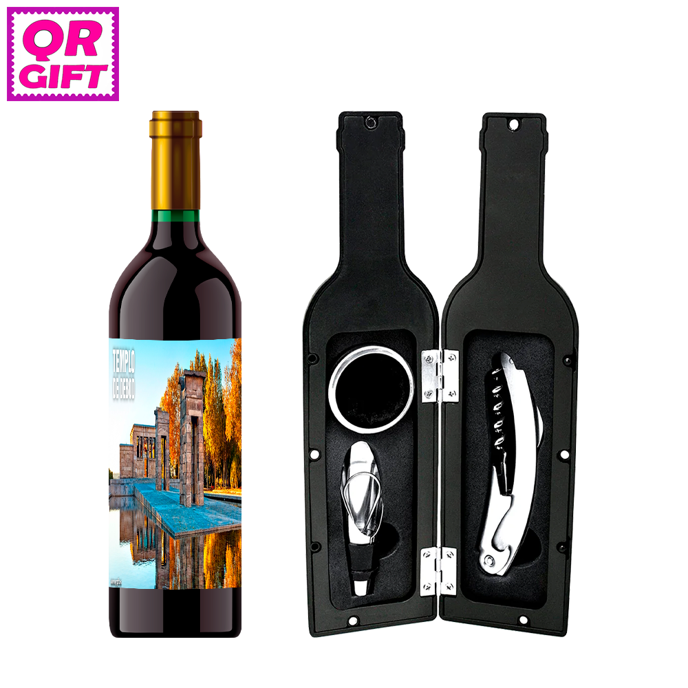 Kit Sacacorchos - Templo Debod