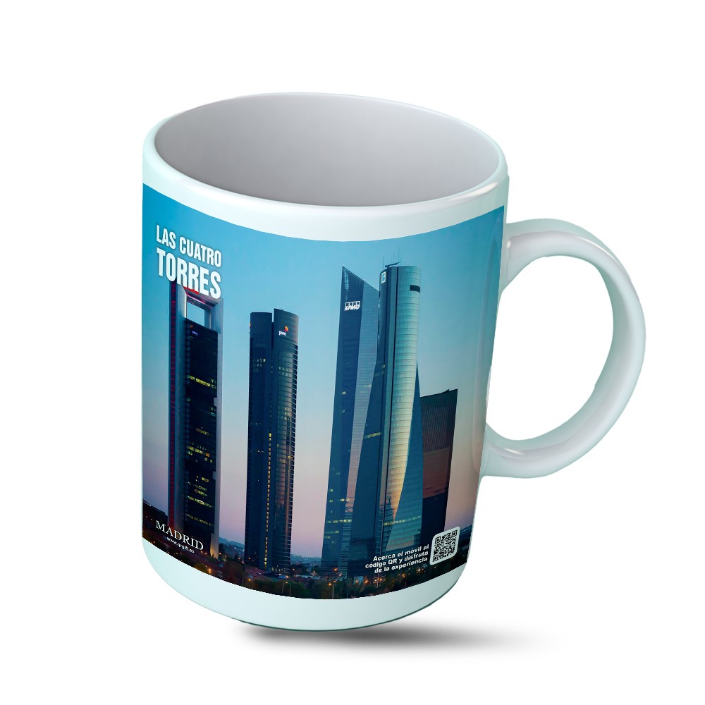 TAZA LAS CUATRO TORRES MADRID