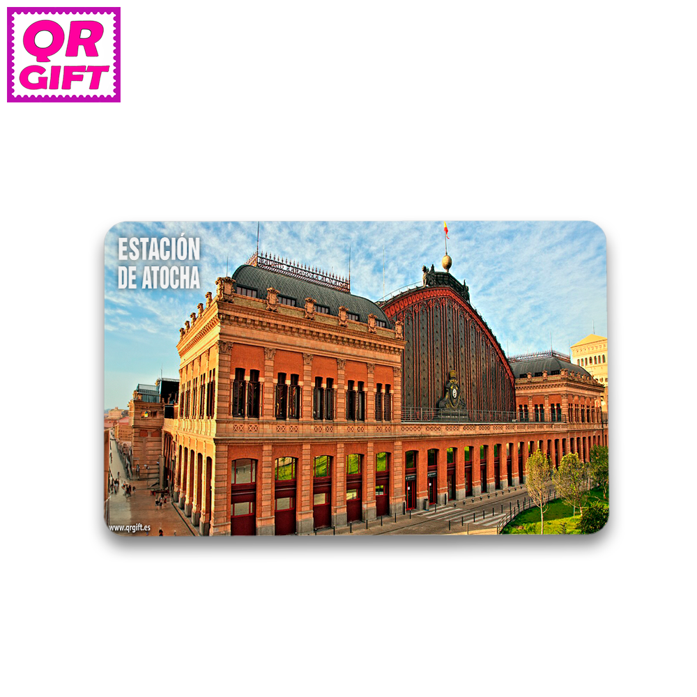 Pegatina - Estación de Atocha