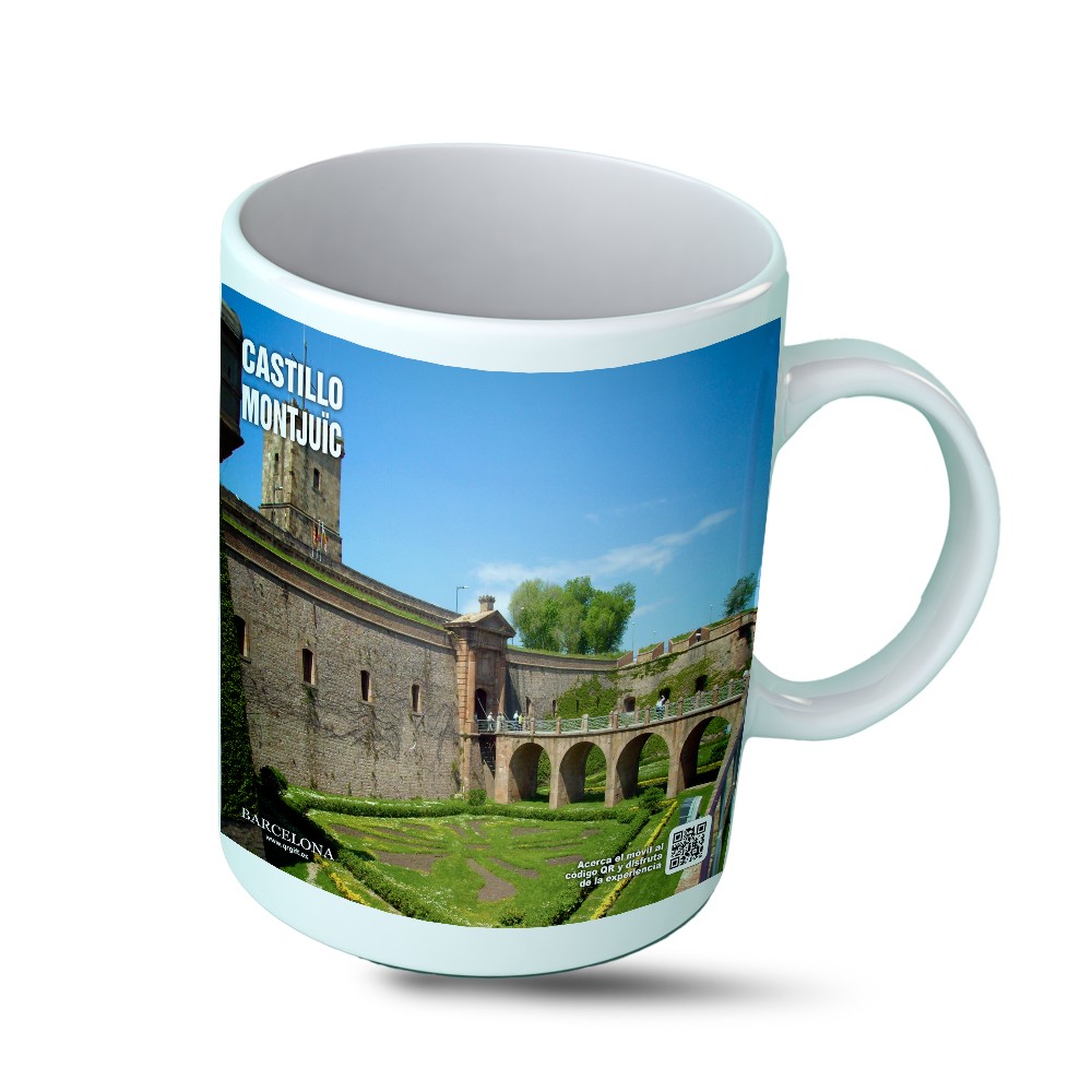 TAZA CASTILLO MONTJUIC BCN