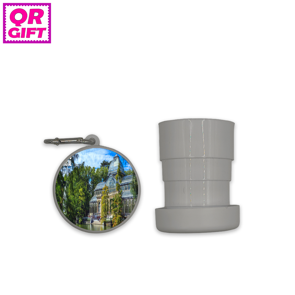 Vaso portátil-Palacio de Cristal de Madrid