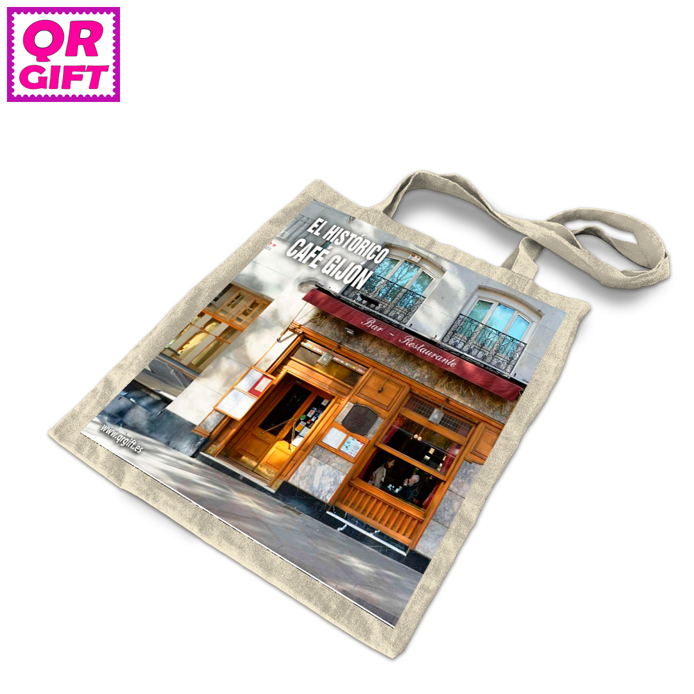 Bolsa de Tela-Café Gijón