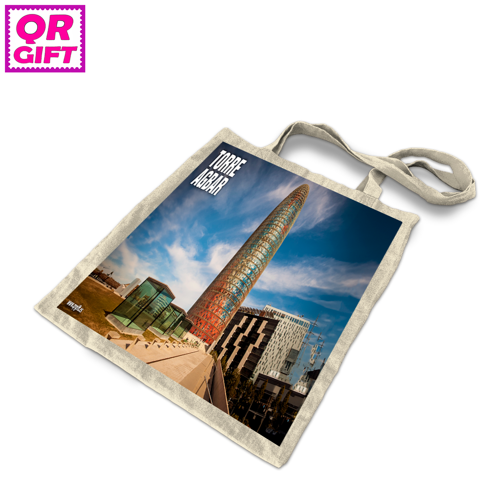 Bolsa de Tela -  Torre Agbar de Barcelona