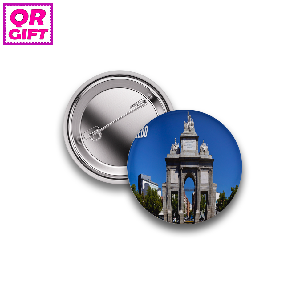 Pin - Puerta de Toledo de Madrid