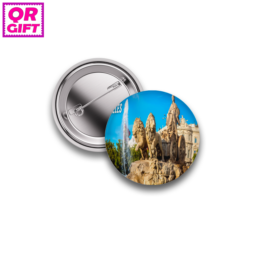 Pin - Fuente de Cibeles Madrid