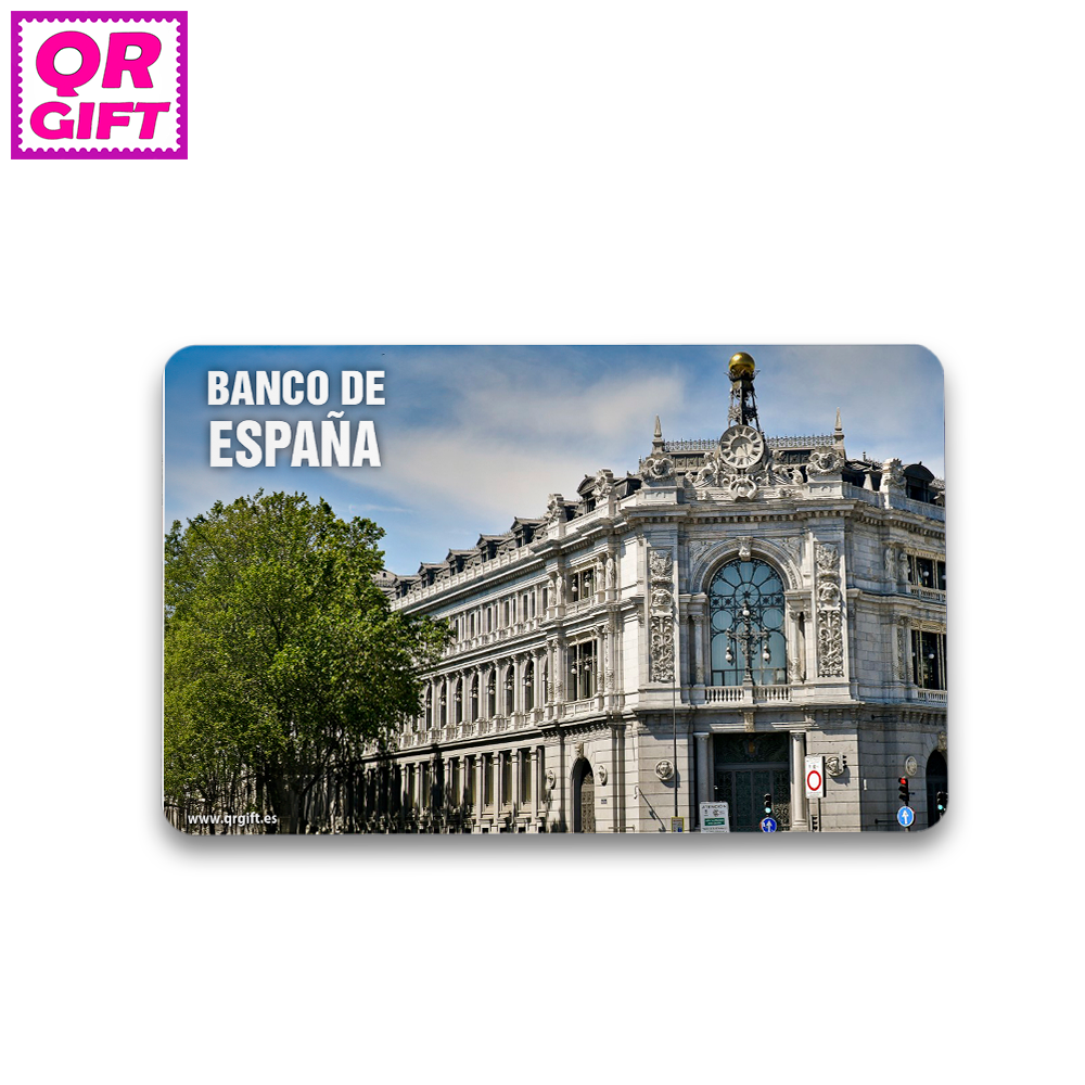 Pegatina-Banco De España