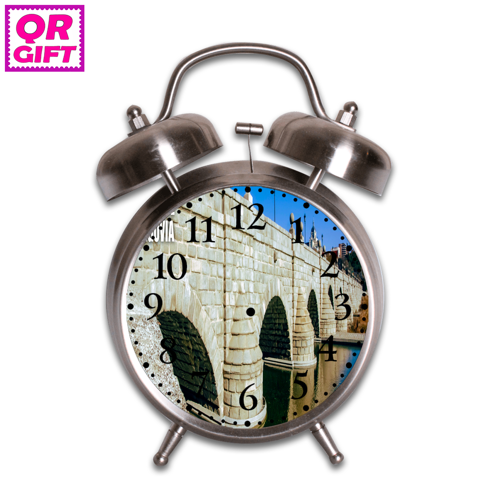 Reloj Despertador - Puente de Segovia de Madrid