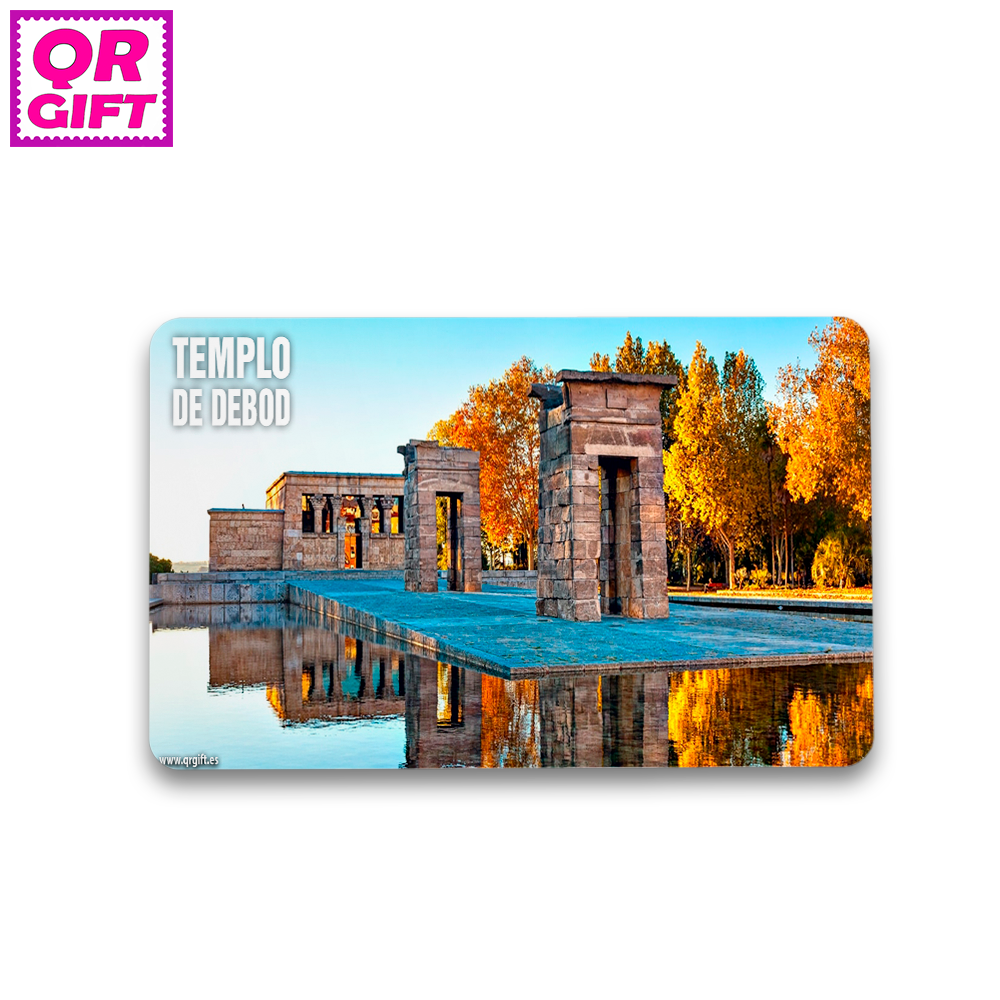 Pegatina - Templo Debod