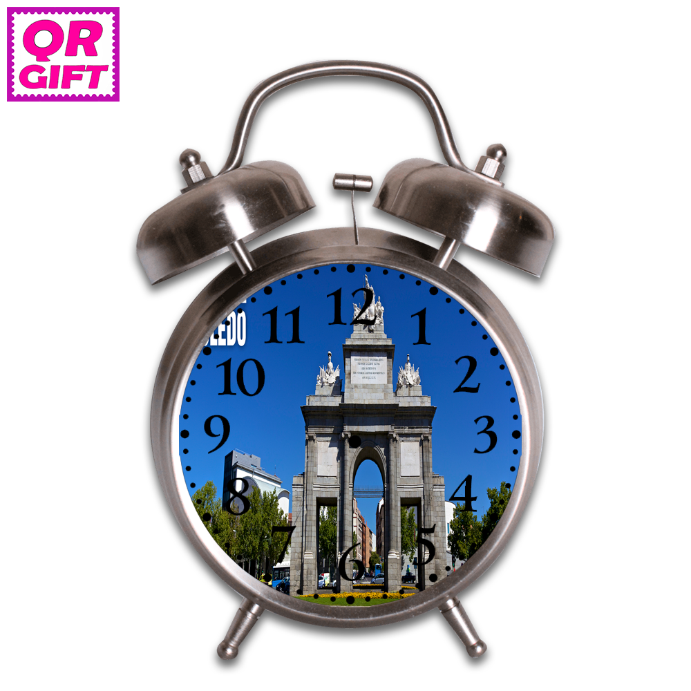 Reloj Despertador - Puerta de Toledo de Madrid