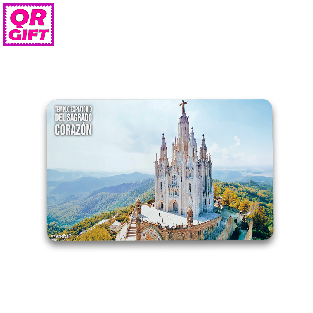 Pegatina - Templo Expiatorio Sagrado Corazón de Barcelona
