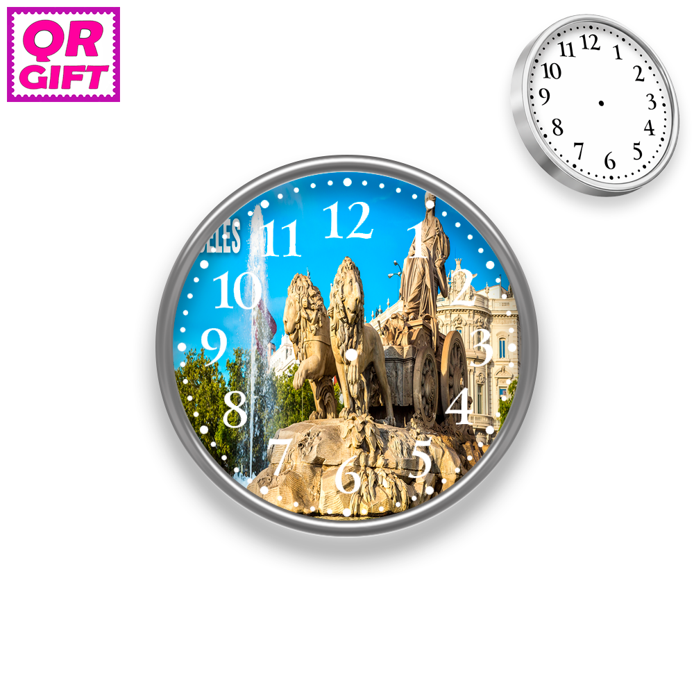 Reloj de Pared - Fuente de Cibeles Madrid